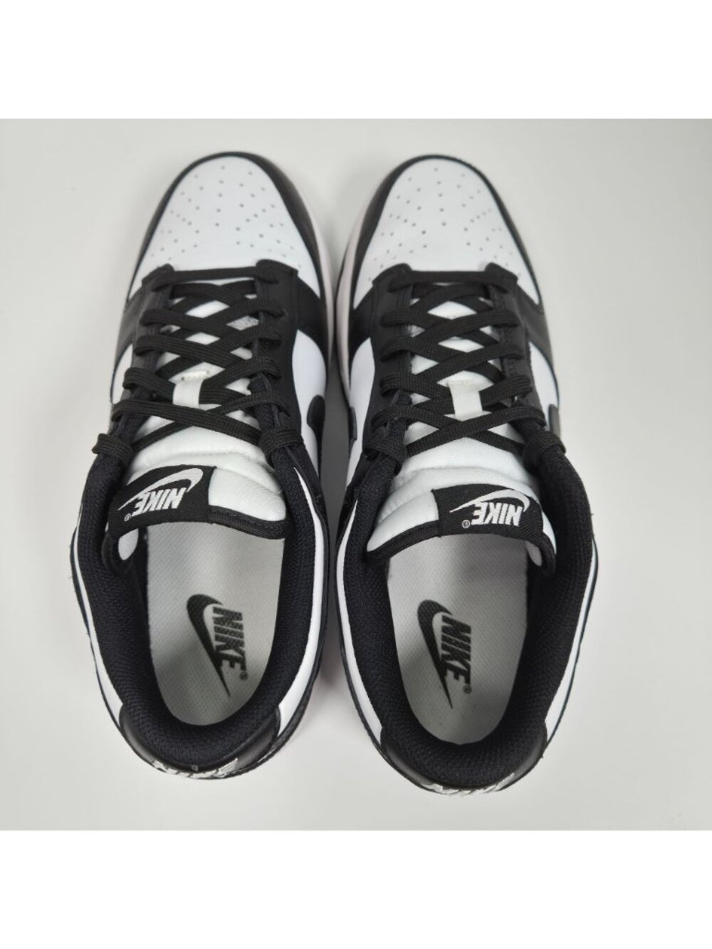 Nike Dunk Low Retro Women's Black White Panda Sneakers DD1503-101 US Size 10 - Picture 6 of 8